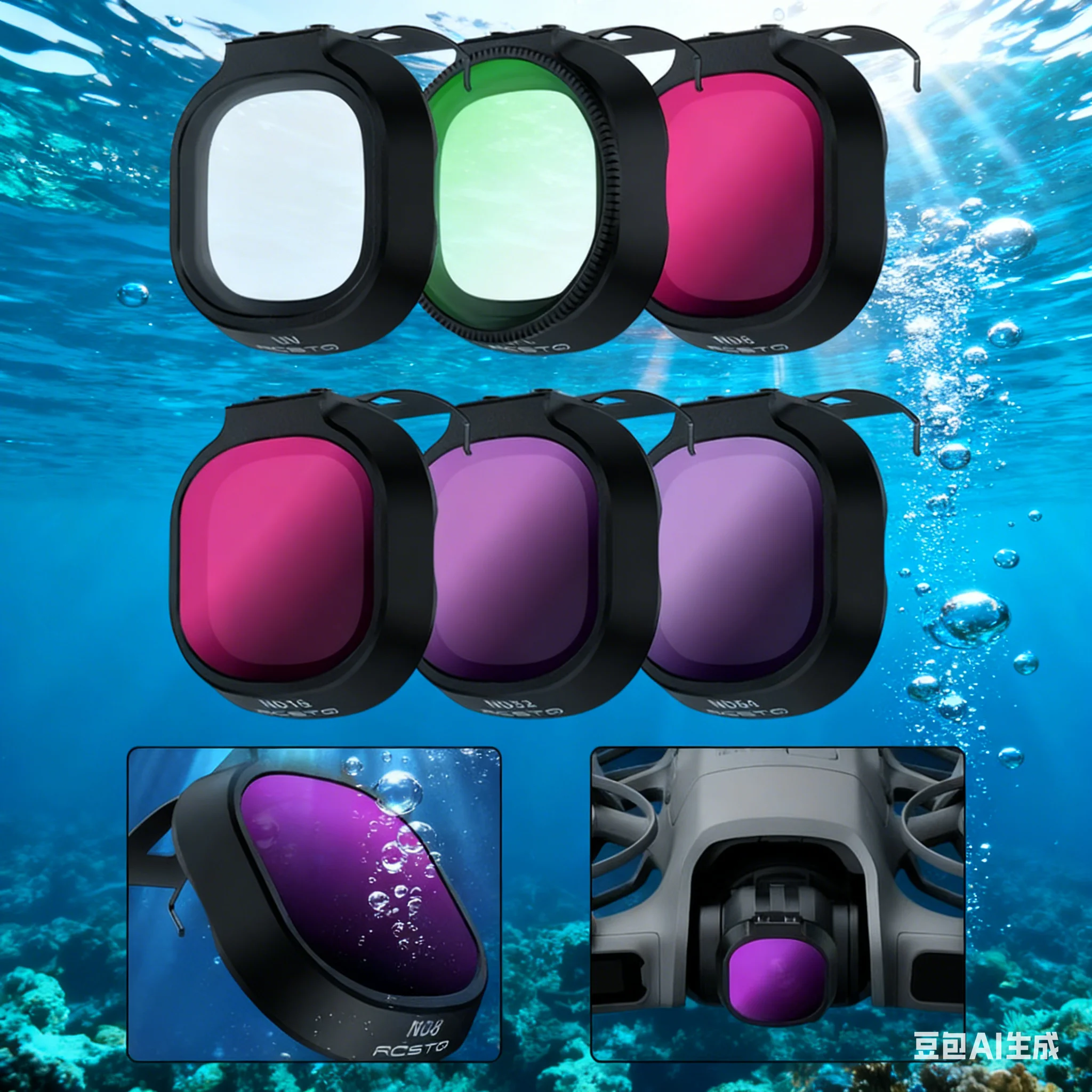 Drone Camera Filter - Set Filter DJI NEO 2 ND