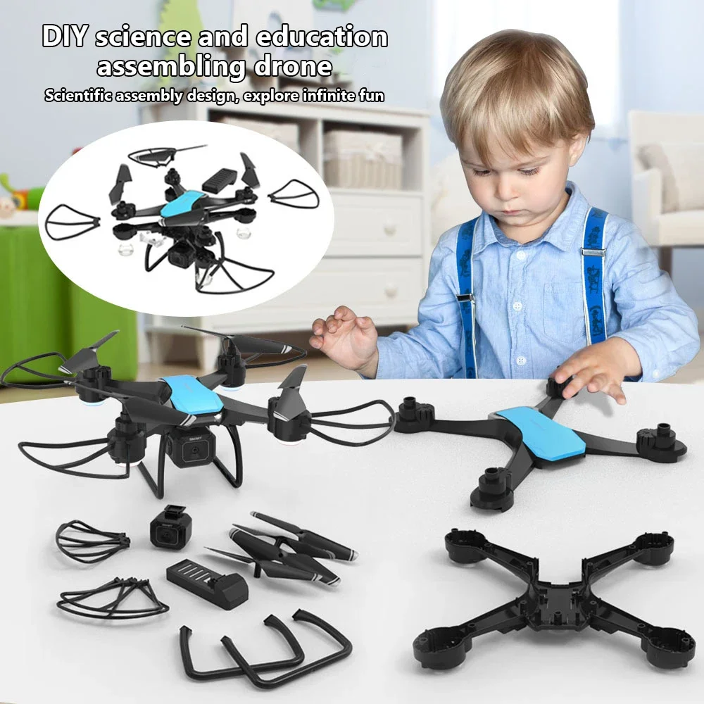 Drone Camera 4K - JJRC H108 DIY Drone Mini Perakitan