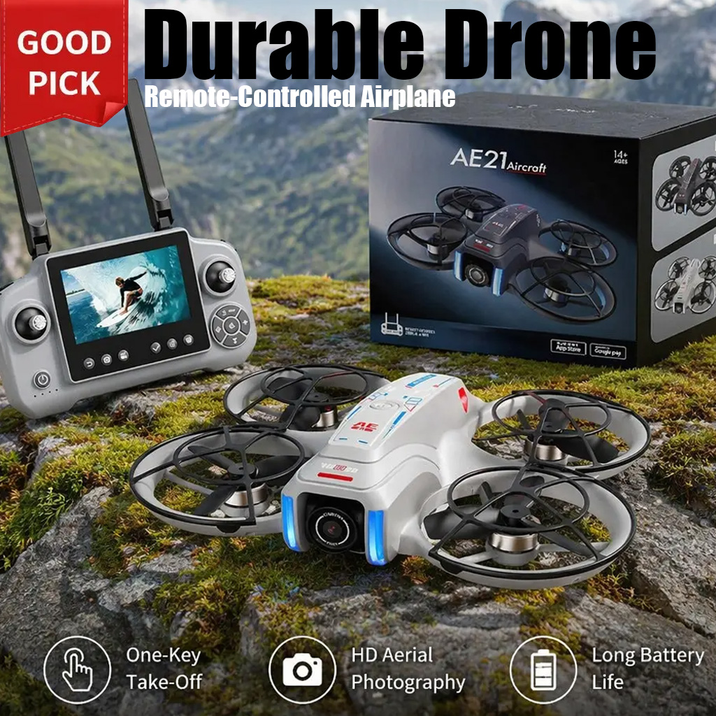 Drone Camera With Gimbal - Drone AE21 Baru 2026 8K HD