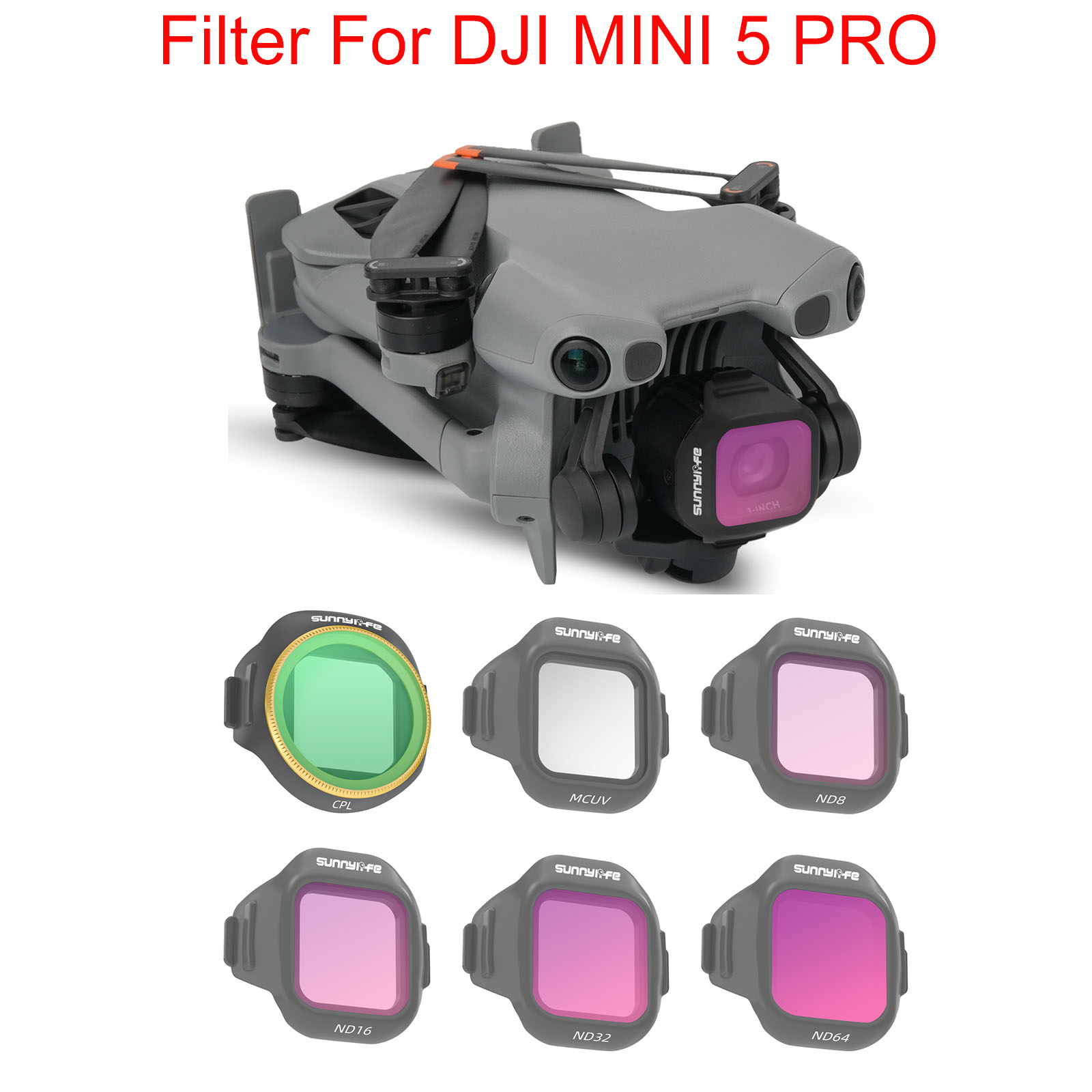 Drone Camera Filter - Filter Drone Untuk DJI Mini 5