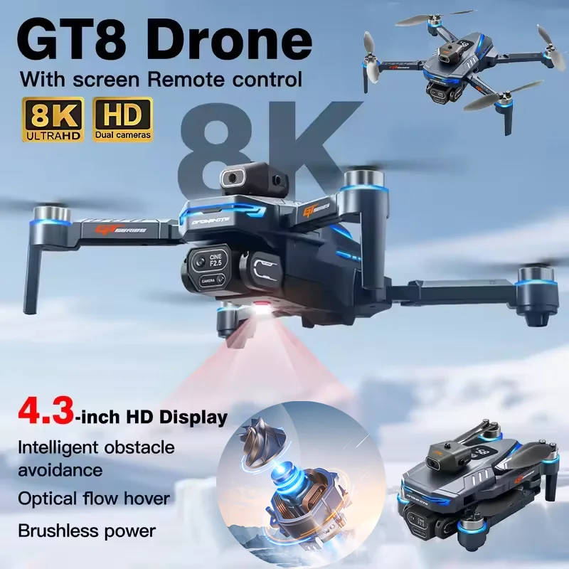 Drone Camera Professional - Drone 4K Baru Terlaris ANATEL Homologado,