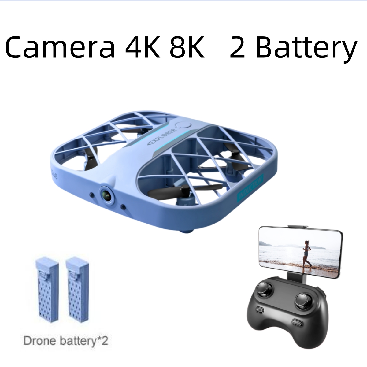 Drone Camera Lens - JJRC H107 FPV RC Drone dengan