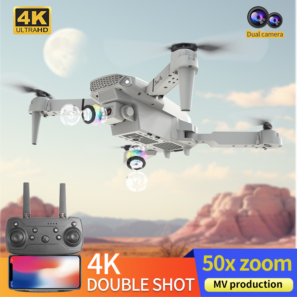 2026 BARU E88 Drone Profesiona - Drone Camera Wide Angle ulasan dan harga