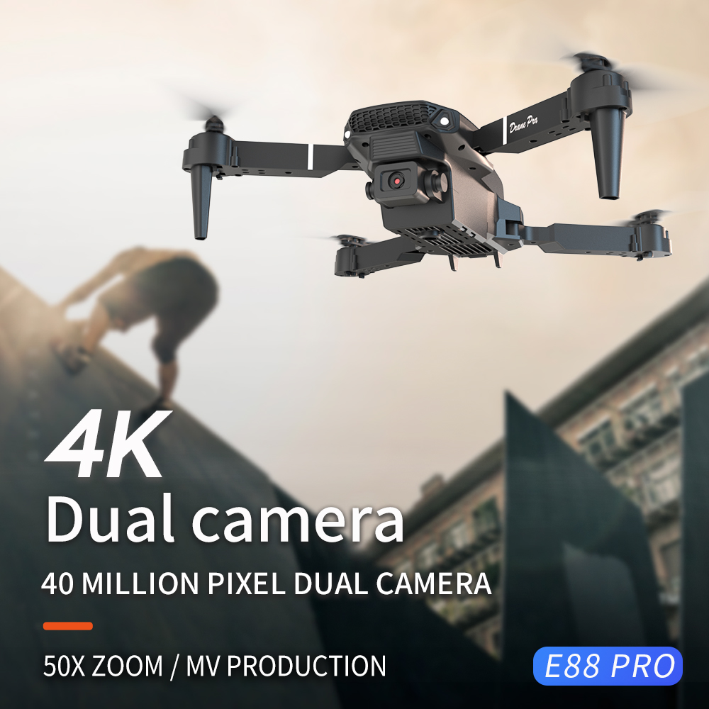 2026 BARU E88 Drone Profesiona - Drone Camera Wide Angle ulasan dan harga