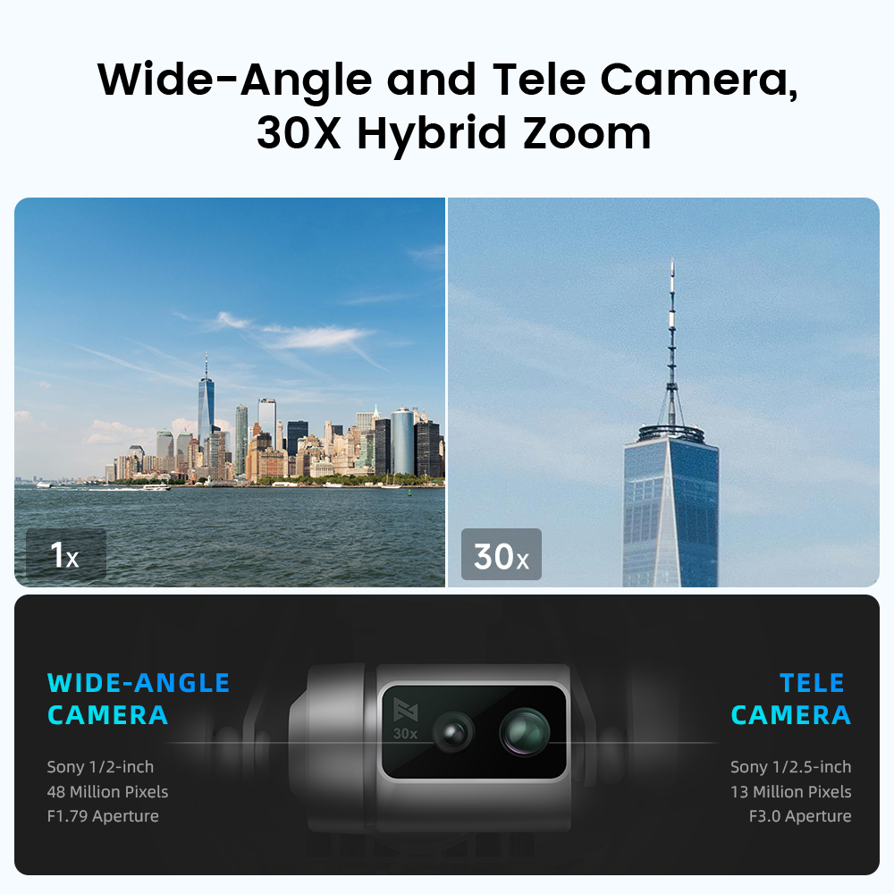 FIMI X8 Tele Max Drone Baru Ka - Drone Camera Wide Angle ulasan dan harga