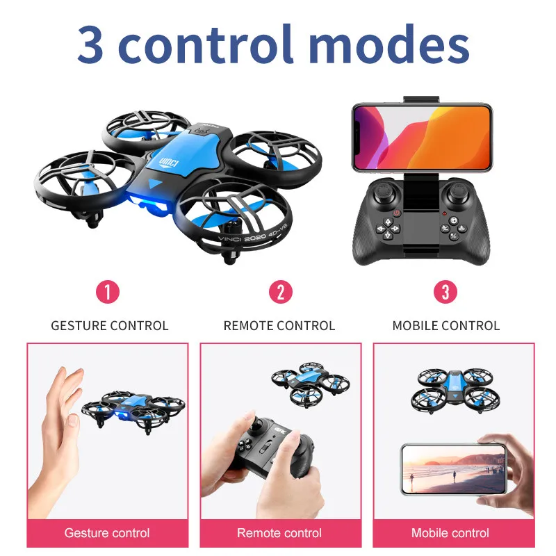V8 Drone Mini Baru 4K Profesio - Drone Camera Wide Angle ulasan dan harga