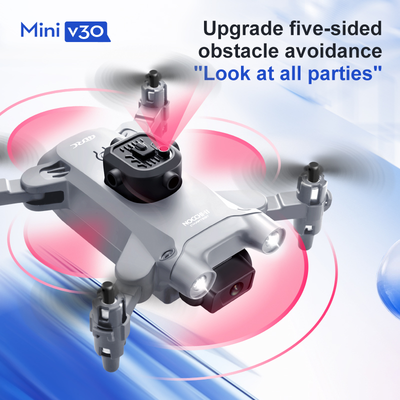 Drone FPV Mini V30 WiFi, Quadc - Drone Camera Lens ulasan dan harga