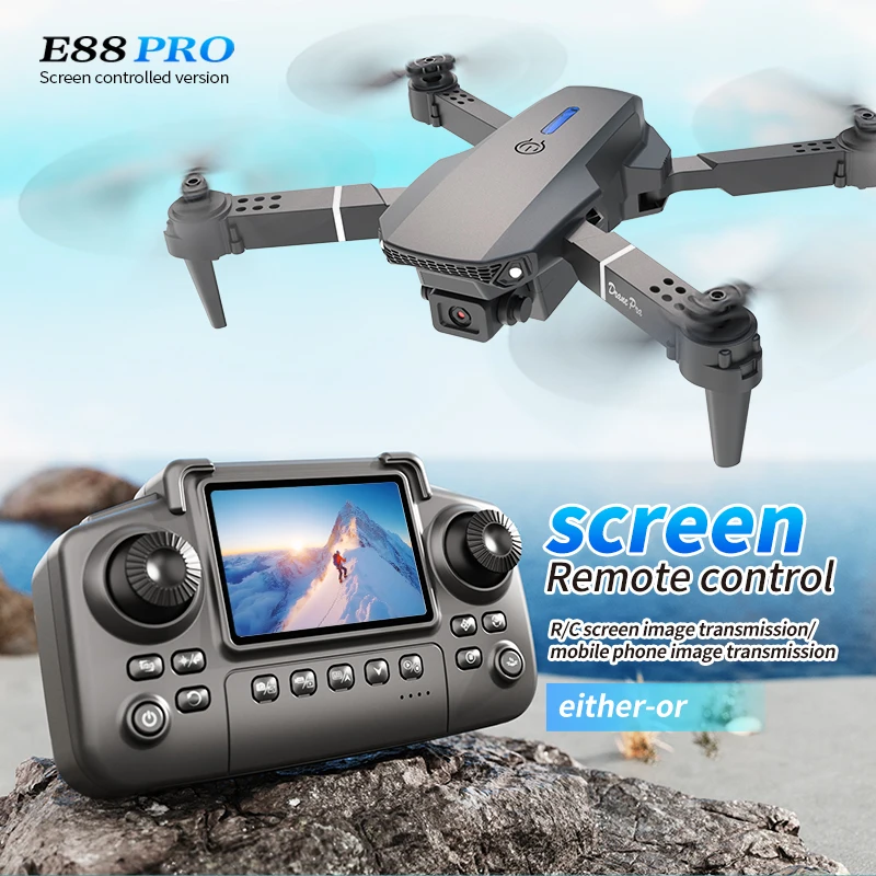 Drone E88 PRO Profesional deng - Drone Camera Professional ulasan dan harga