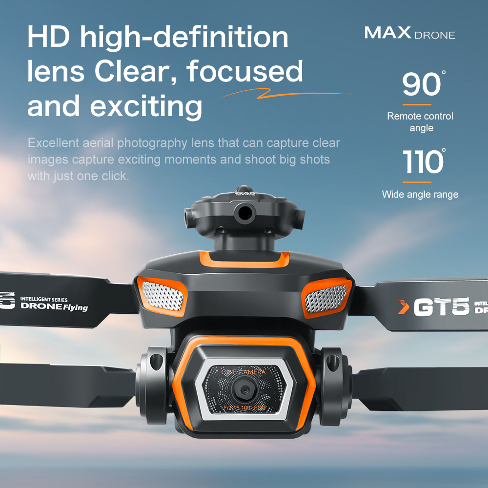 Drone Mini Lenovo GT5 4K HD le - Drone Camera Wide Angle ulasan dan harga