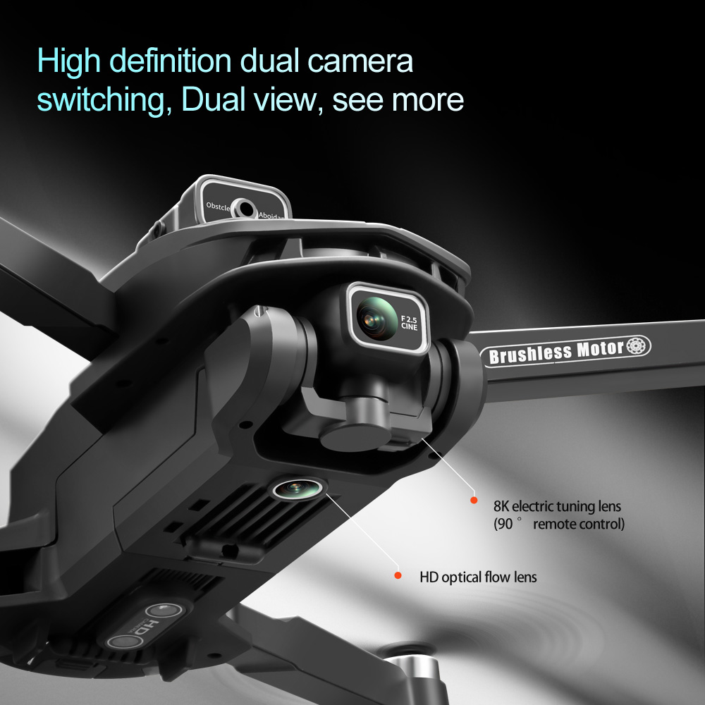 V168 PRO Max GPS Drone 8K Prof - Drone Camera Lens ulasan dan harga