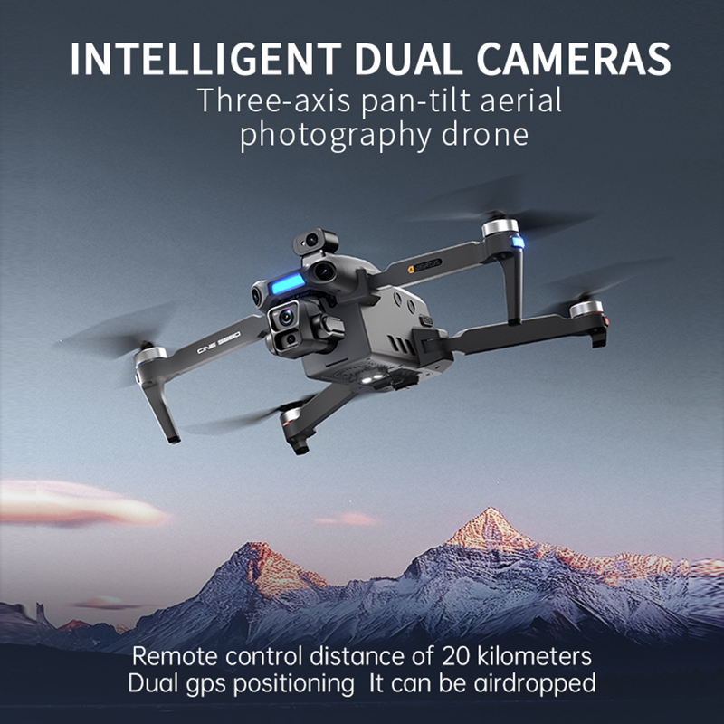 Drone Kamera Ganda 8K Baru 202 - Drone Camera Lens ulasan dan harga