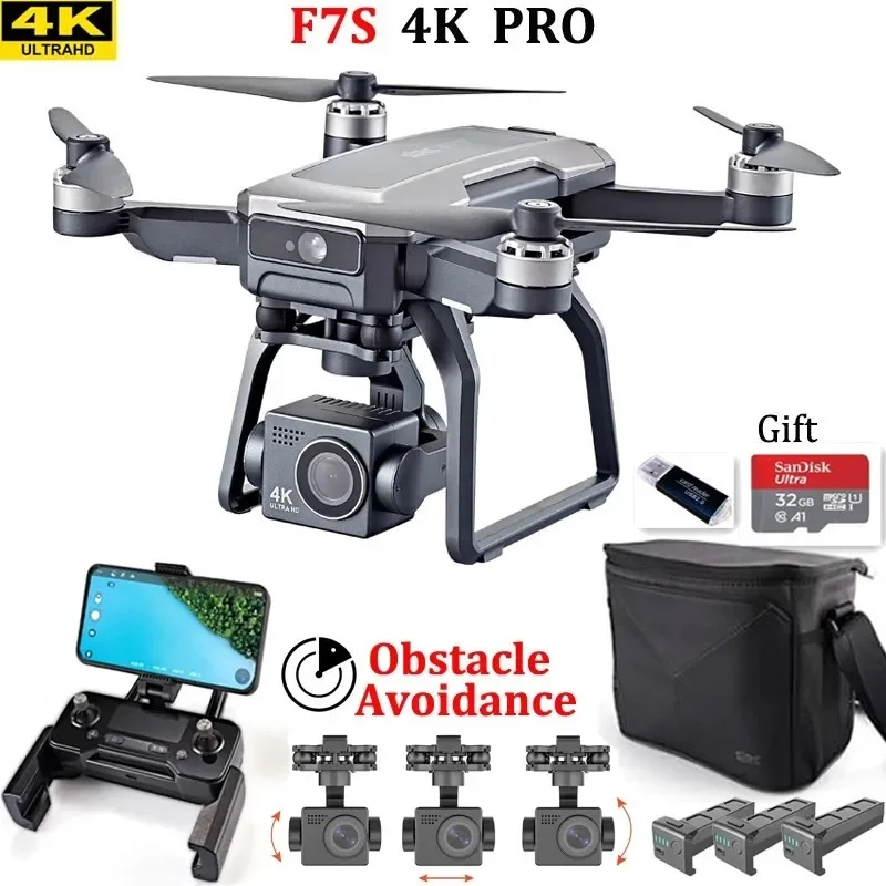 SJRC F7s 4K PRO Drone 4K tabur - Drone Camera Action ulasan dan harga