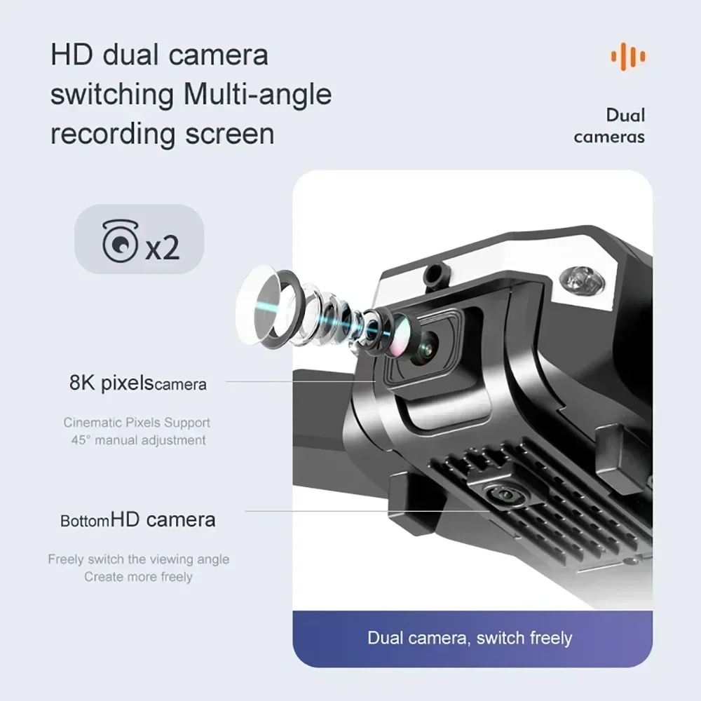 Drone G6 Pro 8K Dual-Kamera, 5 - Drone Camera Professional ulasan dan harga