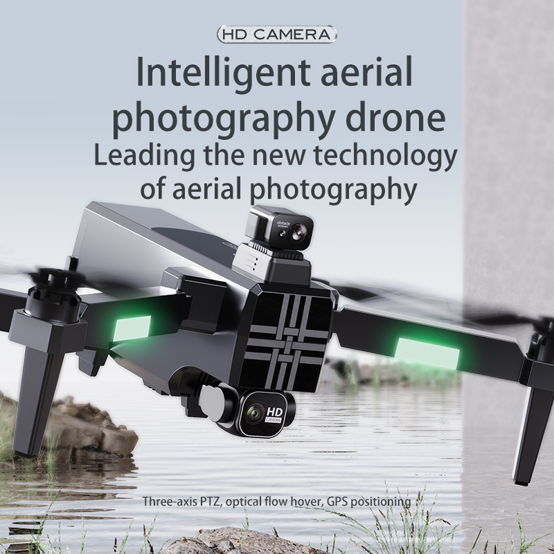 A380 Drone 4K HD tiga sumbu, m - Drone Camera Night Vision ulasan dan harga