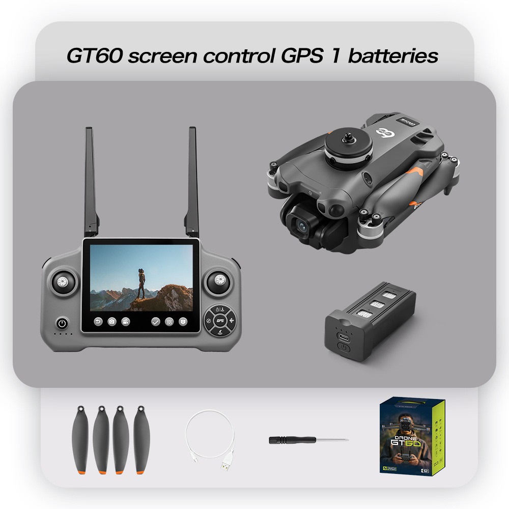 Drone GPS GT60 Baru, Quadcopte - Drone Camera Mount ulasan dan harga