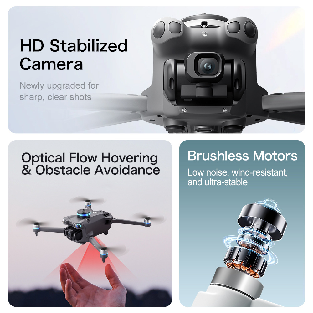 Drone GPS GT60 Baru, Quadcopte - Drone Camera Mount ulasan dan harga