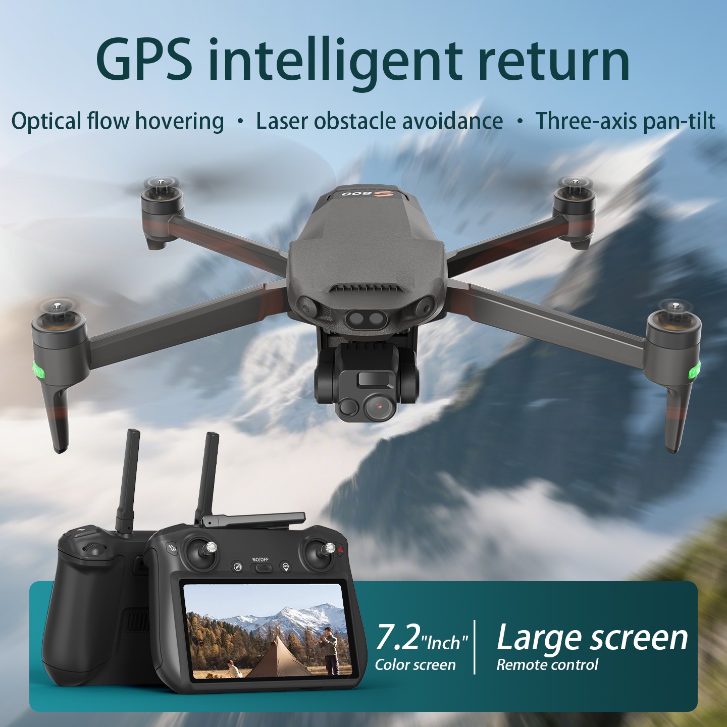 Drone Profesional S800 GPS 6KM - Drone Camera Professional ulasan dan harga