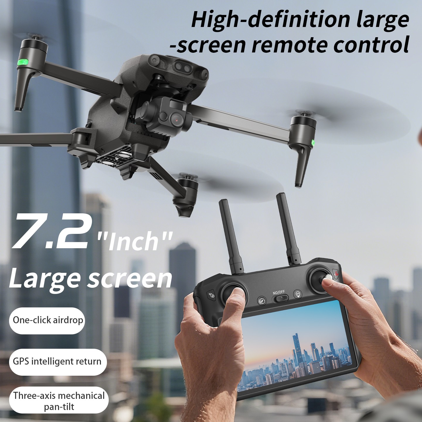 Drone Profesional S800 GPS 6KM - Drone Camera Professional ulasan dan harga
