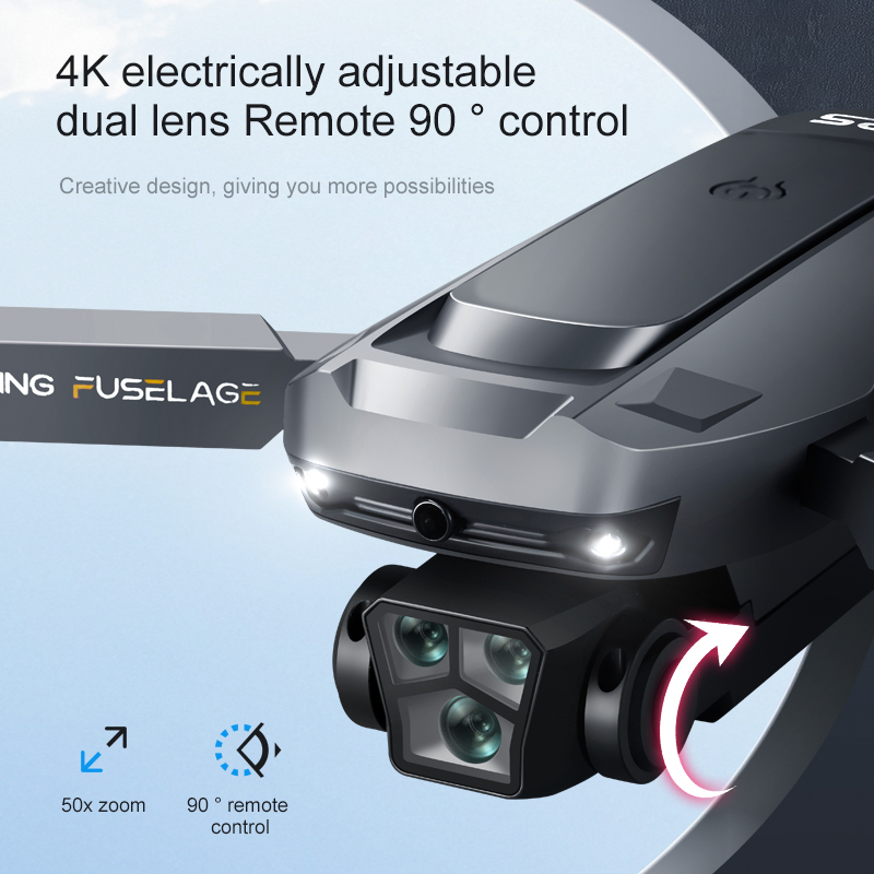Drone Quadcopter K811MAX: Tanp - Drone Camera Lens ulasan dan harga