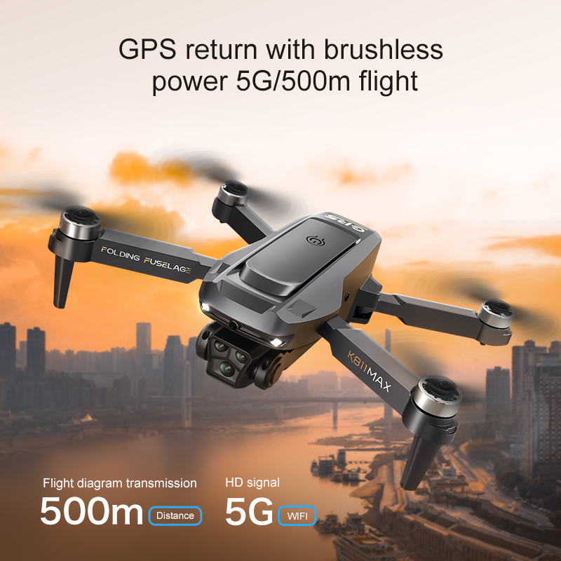 Drone Quadcopter K811MAX: Tanp - Drone Camera Lens ulasan dan harga