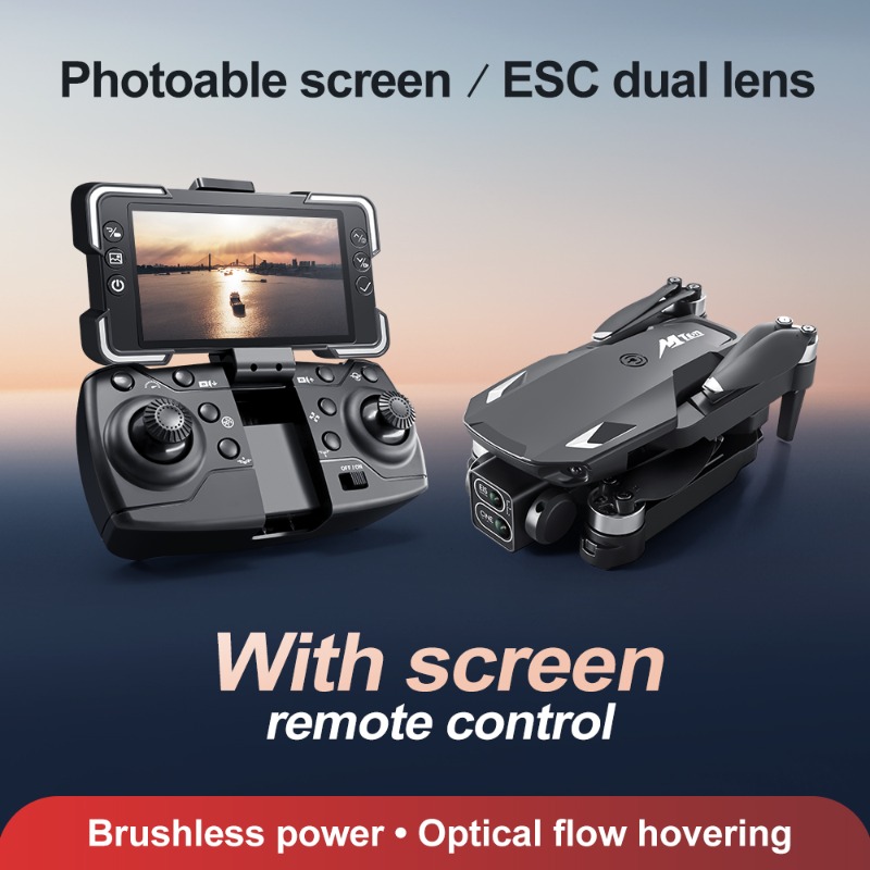 Drone Kamera M10 dengan Remote - Drone Camera Lens ulasan dan harga